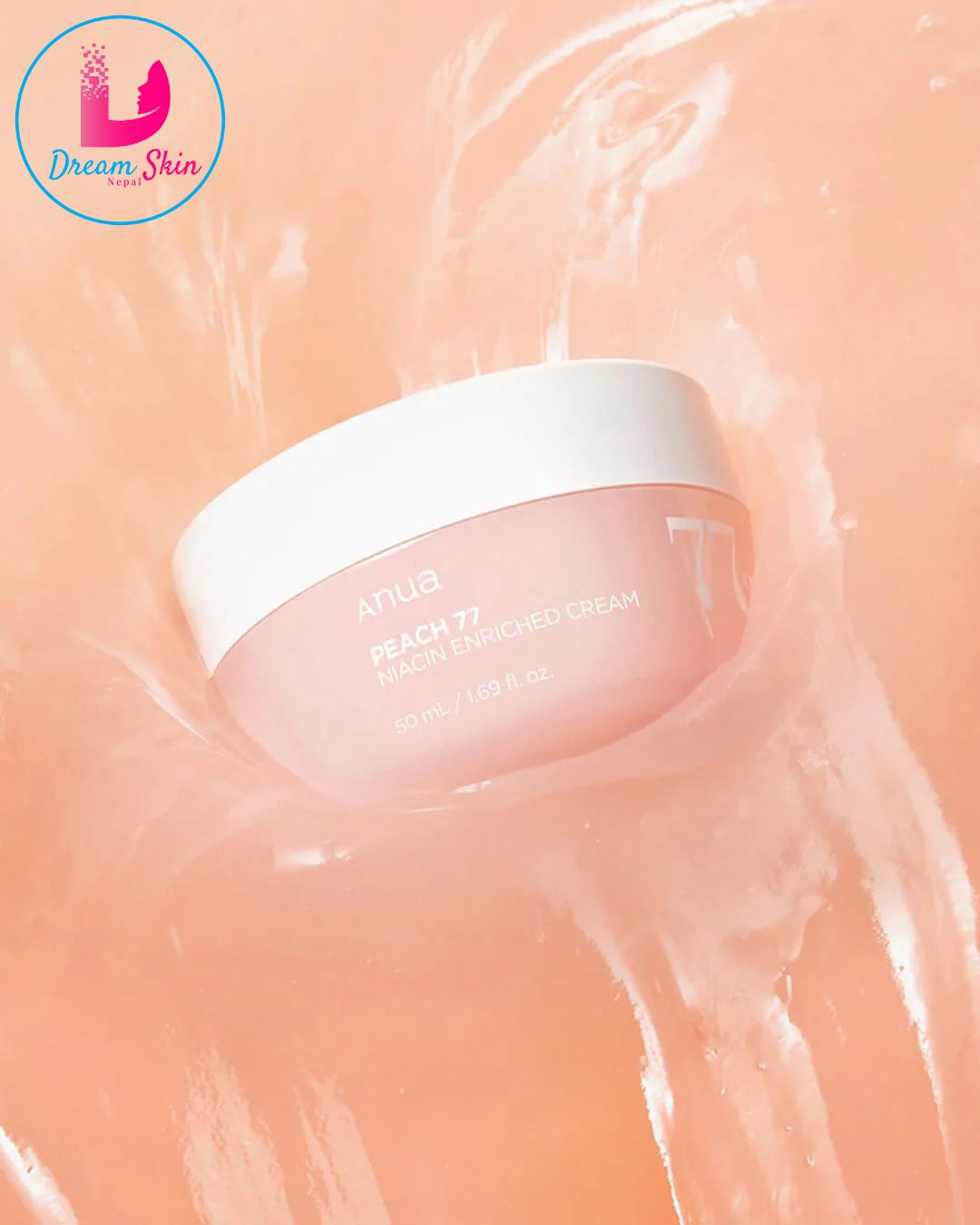 Anua Peach 77 Niacin Enriched Cream,50ml